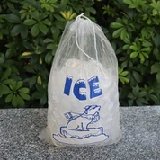 10 lb ledus maisiņi ar savilkšanas auklu